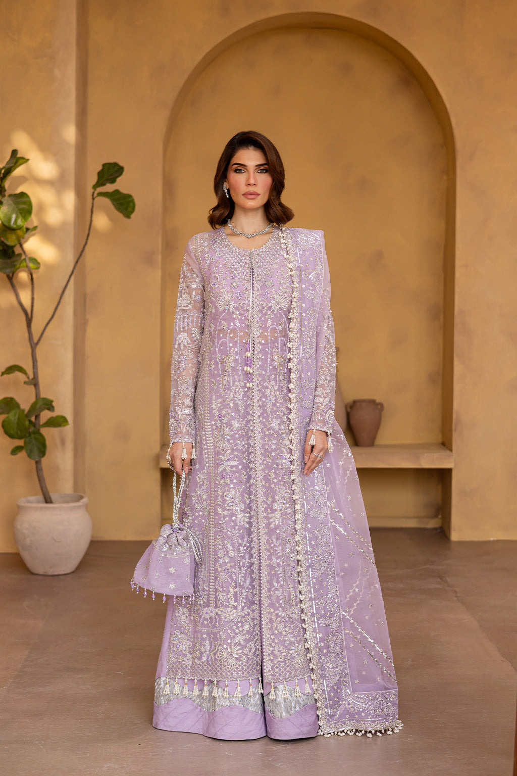 Regalia By Emaan Adeel Unstitched 3 Piece Formals Suit-AETHER