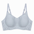 Padded Seamless Smooth Comfort Bra - Blue