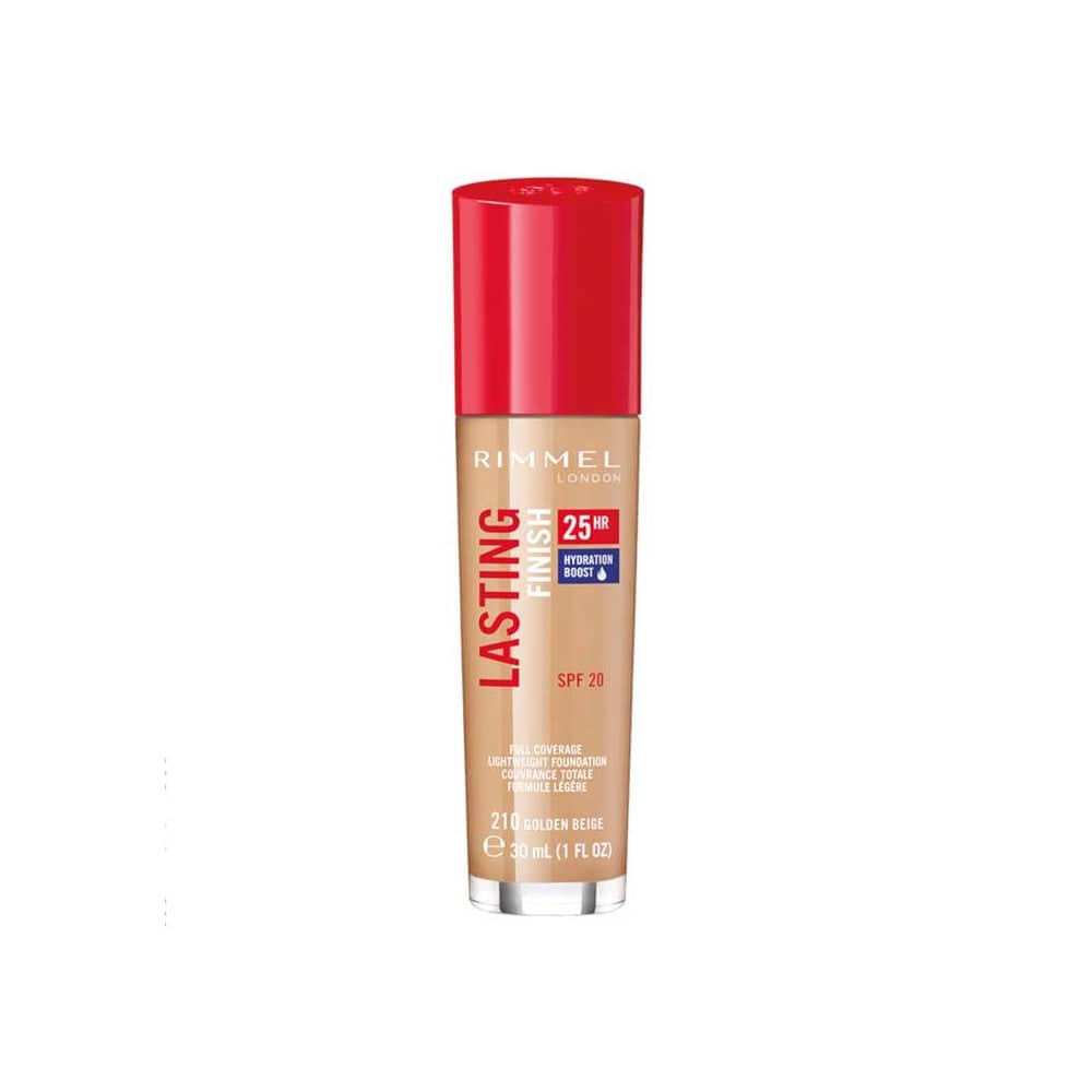 Rimmel- London- Lasting Finish Foundation- 210 Golden Beige - My Store