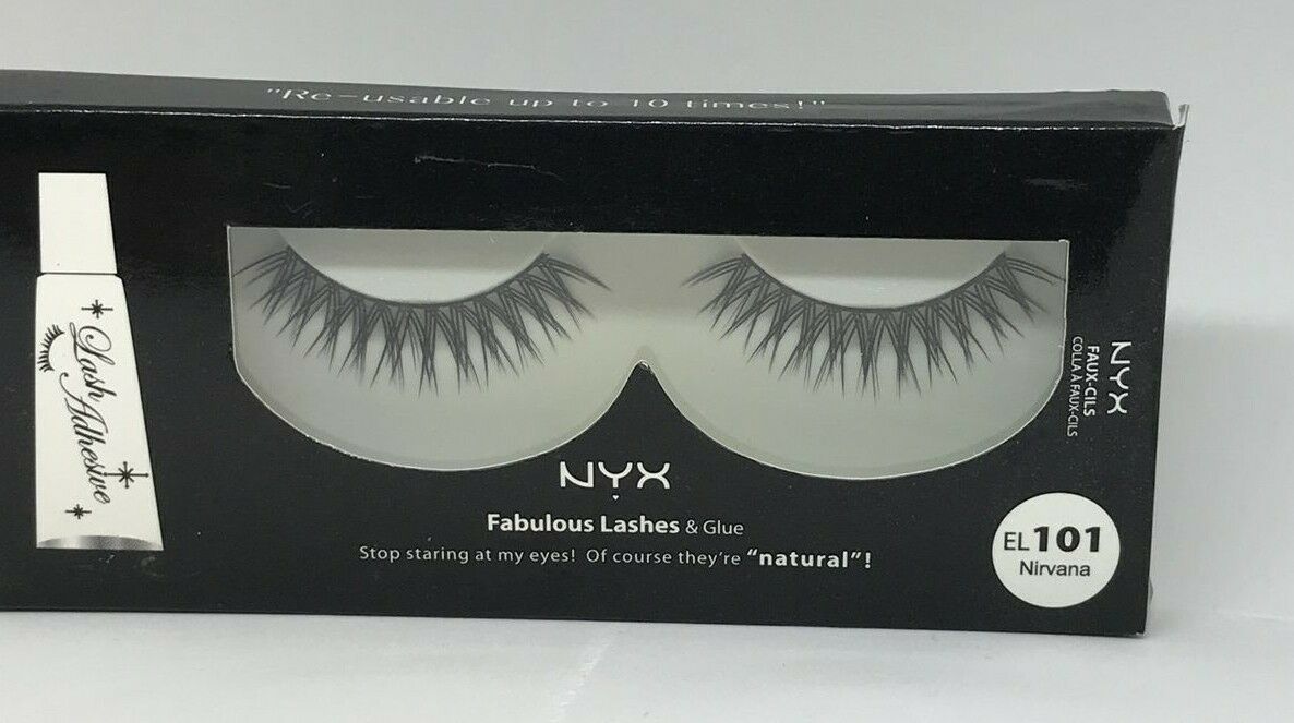 Nyx- Eyelashes Fabulous Lashes & Glue El 101 Nirvana False