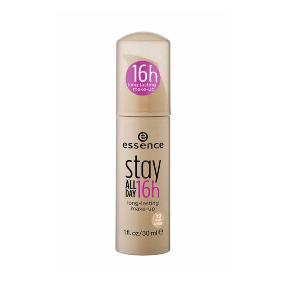 Essence - 10 Stay Al Day 16H Long Lasting Make up, Soft Beige