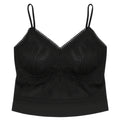 Padded Bralette - Leaf Soft - Black
