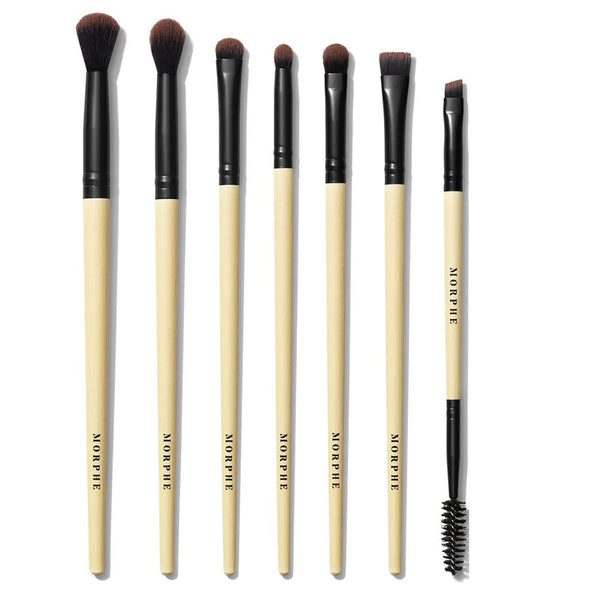 Morphe- Earth To Babe 7-Piece Bamboo Eye Brush Set