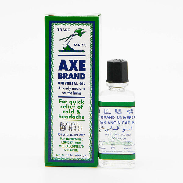 Axe Brand Universal Oil For Quick Relief Of Cold & Headache 14Ml