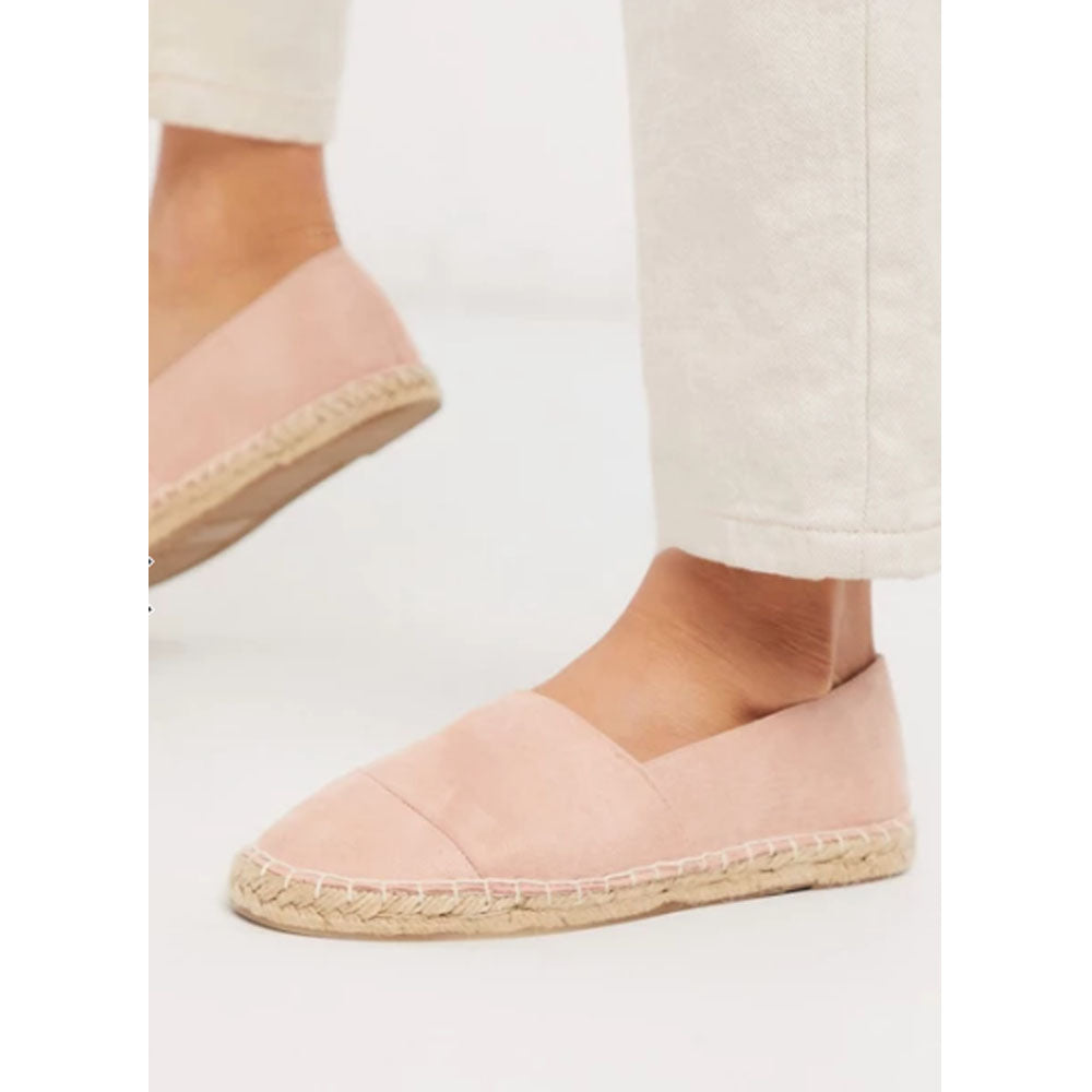 Asos- South Beach Espadrilles In Blush