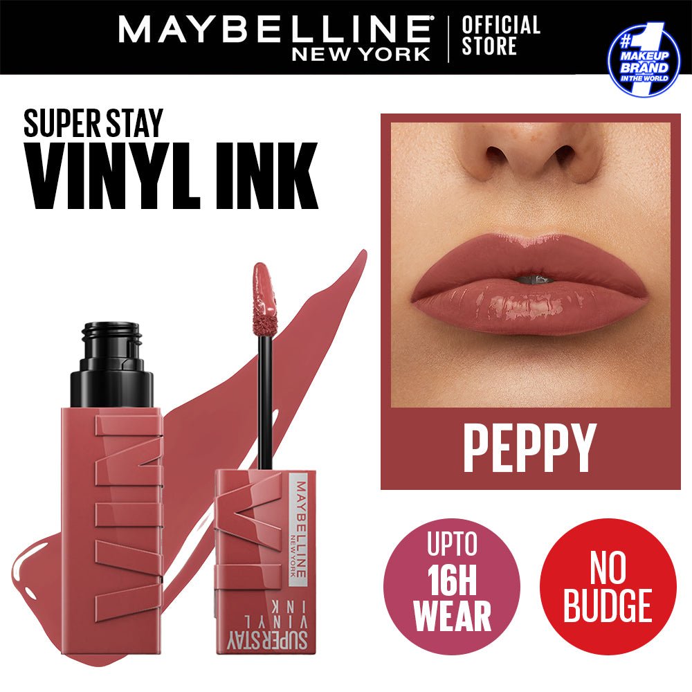 Maybelline Superstay Vinyl Ink Liquid Lipstick 115 Peppy 4.2Ml