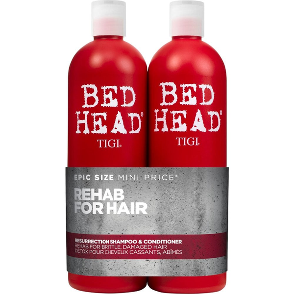 Tigi Bed Head Shampoo & Conditioner Resurrection Twin Pack 750ML