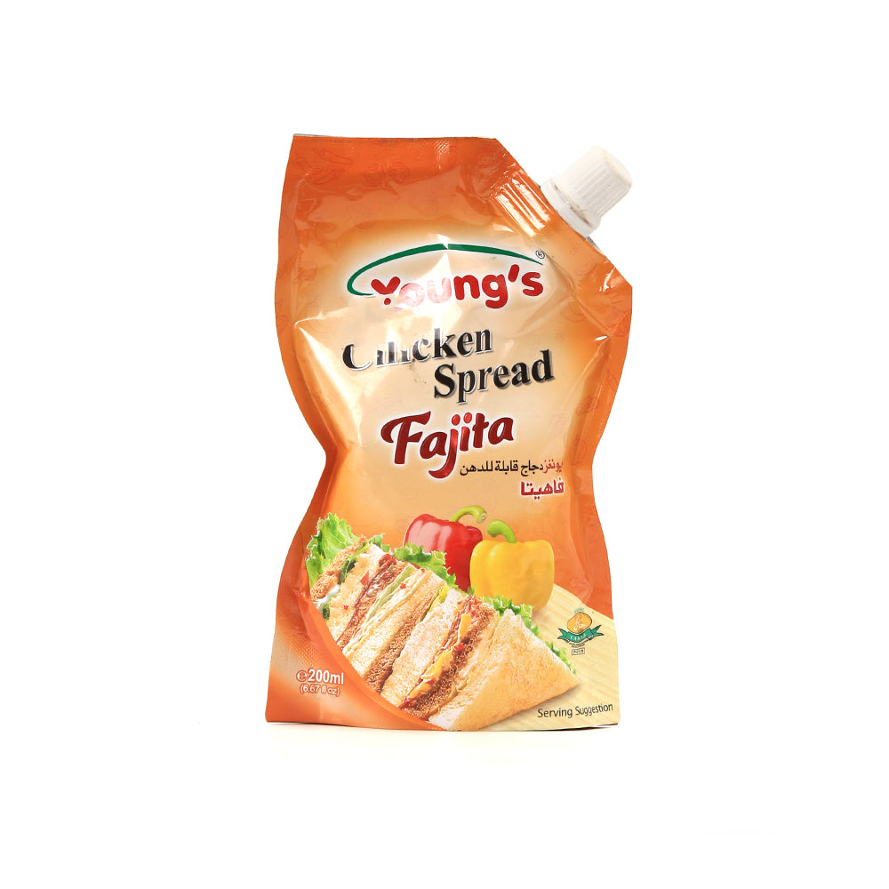 Young's Chicken Spread - Fajita 200ml - Snapcart.pk