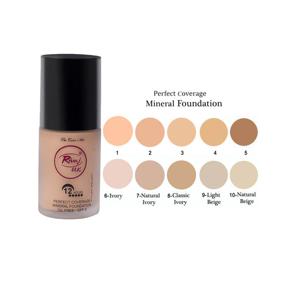 Rivaj- Perfect Coverage Mineral Foundation #5