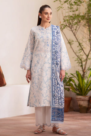 Ilara By Seran Unstitched 3 Piece Digital Printed Cambric Edit Collection'2024-03-Ciel