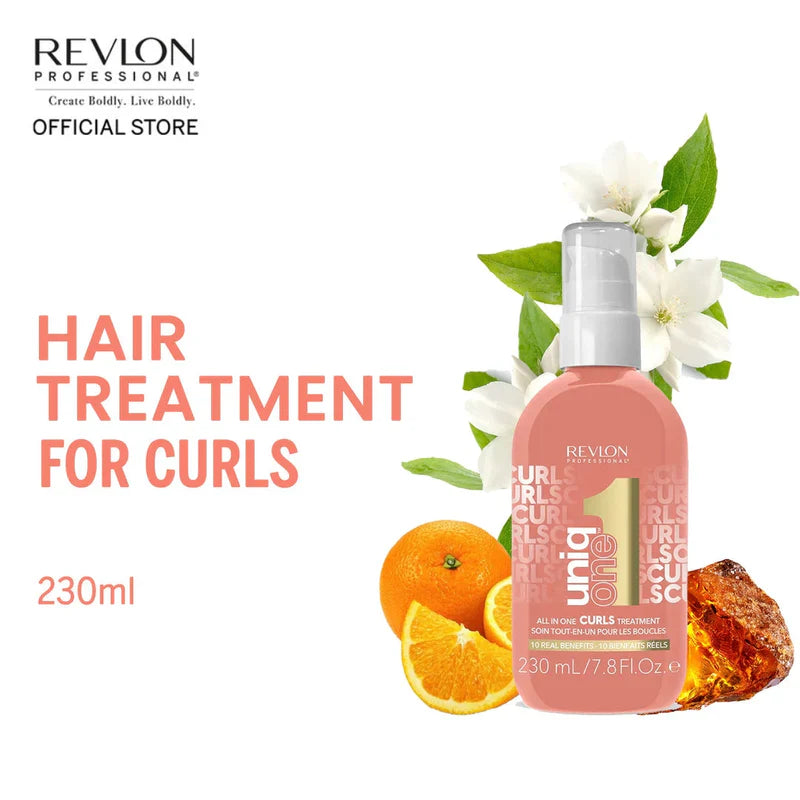 Revlon - UniqONE™ All-in-One Leave-In Hair Treatment for Curls 230ml