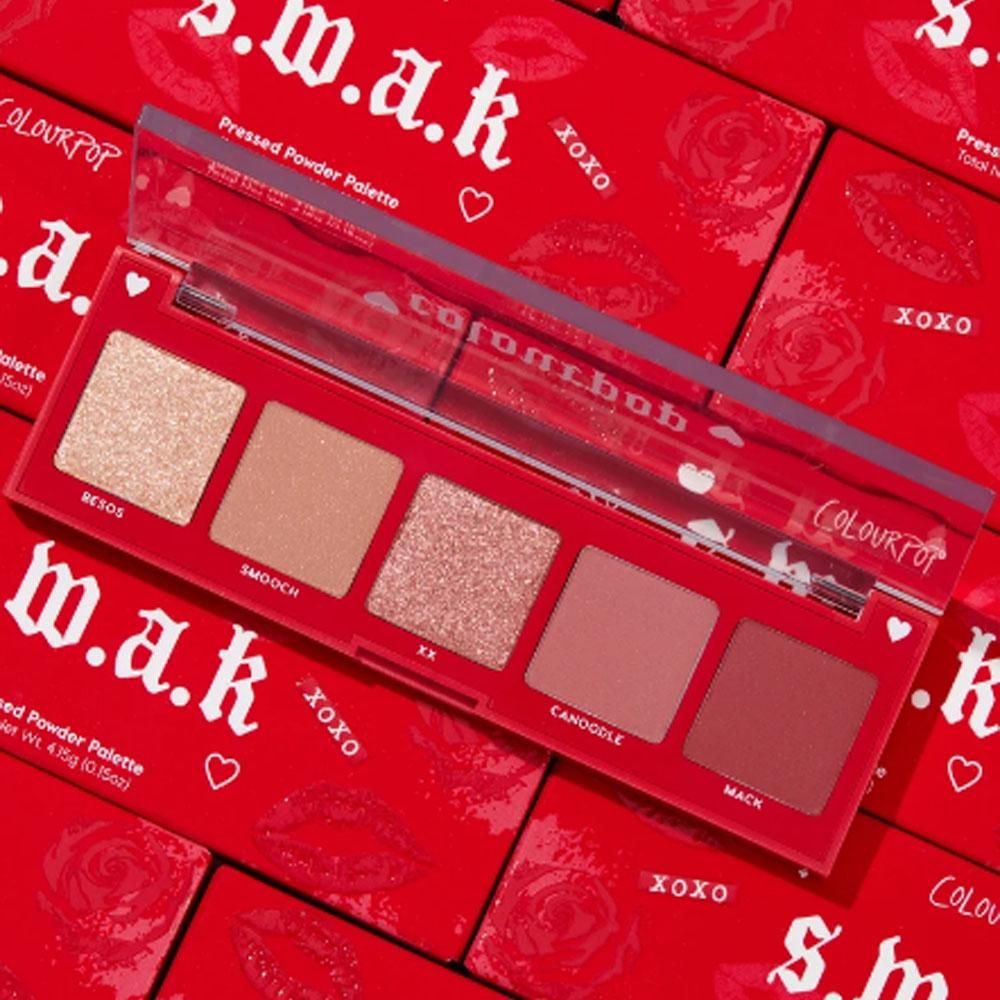 Colourpop- S.W.A.K. Pressed Powder Palette, 4.15g,