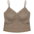 Padded Bralette - Leaf Soft - Brown