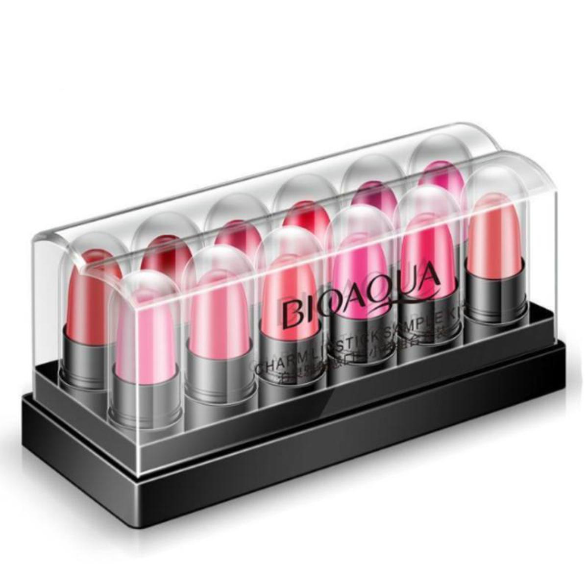 Bio Aqua Charm Lipstick Sample Kit 12Pcs