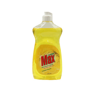 Lemon Max Dishwash Liquid Lemon Fresh 475ml - Snapcart.pk