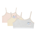 Pack of 3 Teenage Bra - Apple Glow