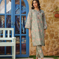 Zarasi.Pk Stitched 2 Piece Printed Lawn Collection'2025-Olive Bloom