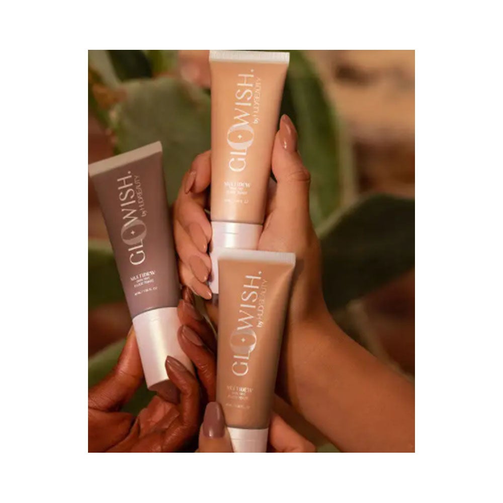 Huda Beauty Wishful- GloWish Multidew Vegan Skin Tint Foundation 04 Light Medium