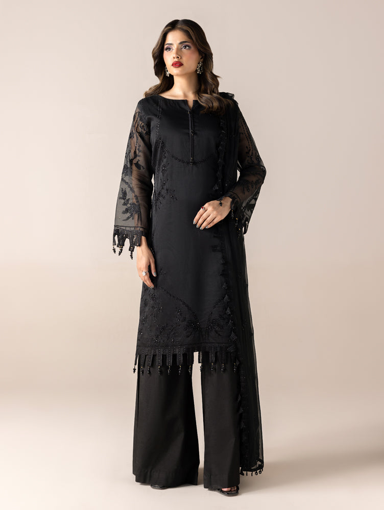 AURAPRET By Zebtan Stitched 3 Piece Luxury Formals Suit-Aurapret-10 | 3 Piece Embroidered Organza Suit