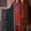 Aayra Stitched Winter Collection'2025-AY1145 - Autumn Ember 3Pc