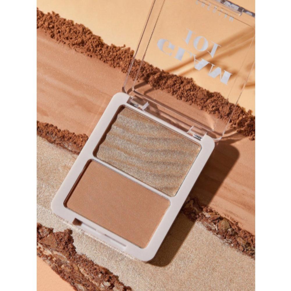 Shein - Sheglam Glam 101 Hybrid Highlighter & Blush Duo-Vienna