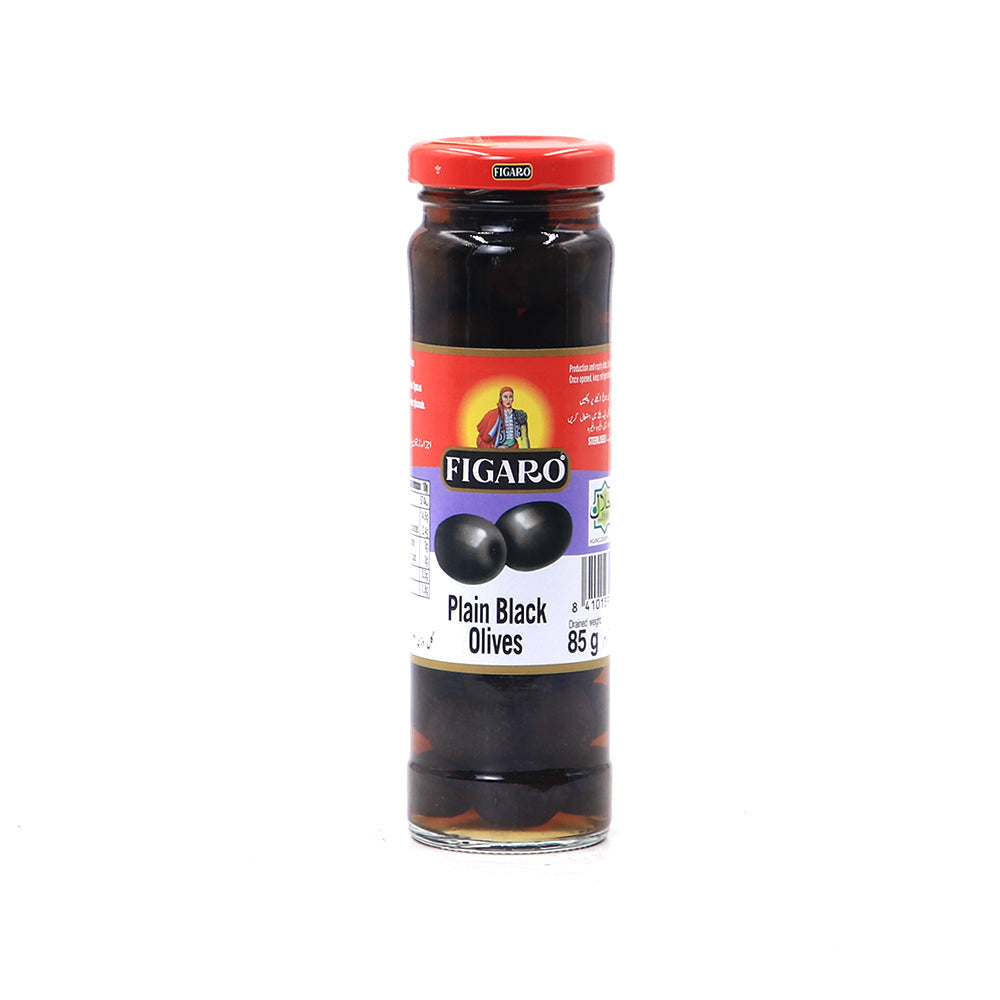 Figaro Plain Black Olives 142g - Snapcart.pk