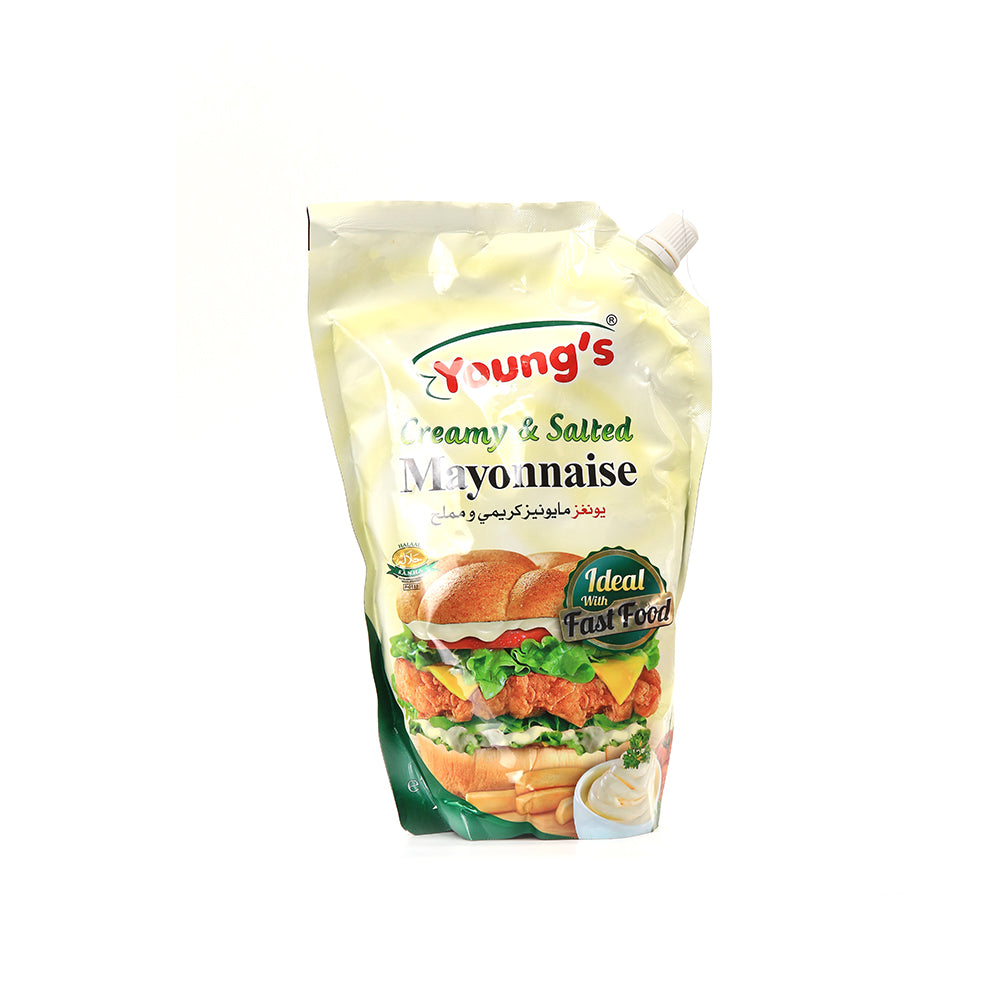 Young's Creamy & Salted Mayonnaise 1l - Snapcart.pk