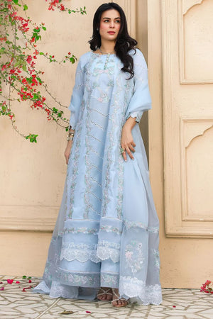 Tabeer By Mariam Malik Unstitched 3 Piece Summer Collection'2025-Azure