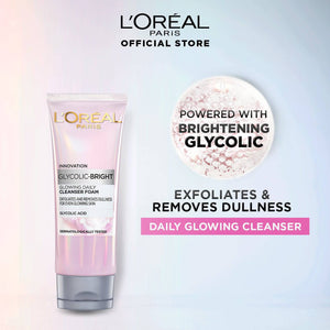 L'Oreal Paris Glycolic Bright Glowing Daily Face Wash 100ml - My Store