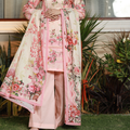 Chameli Studio-Peachy Mist Lawn Digital Print 3 Piece Unstitched Suit-WRTS-0015