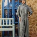 Hijabi.Pk Glacier Sky Abaya - Skyline