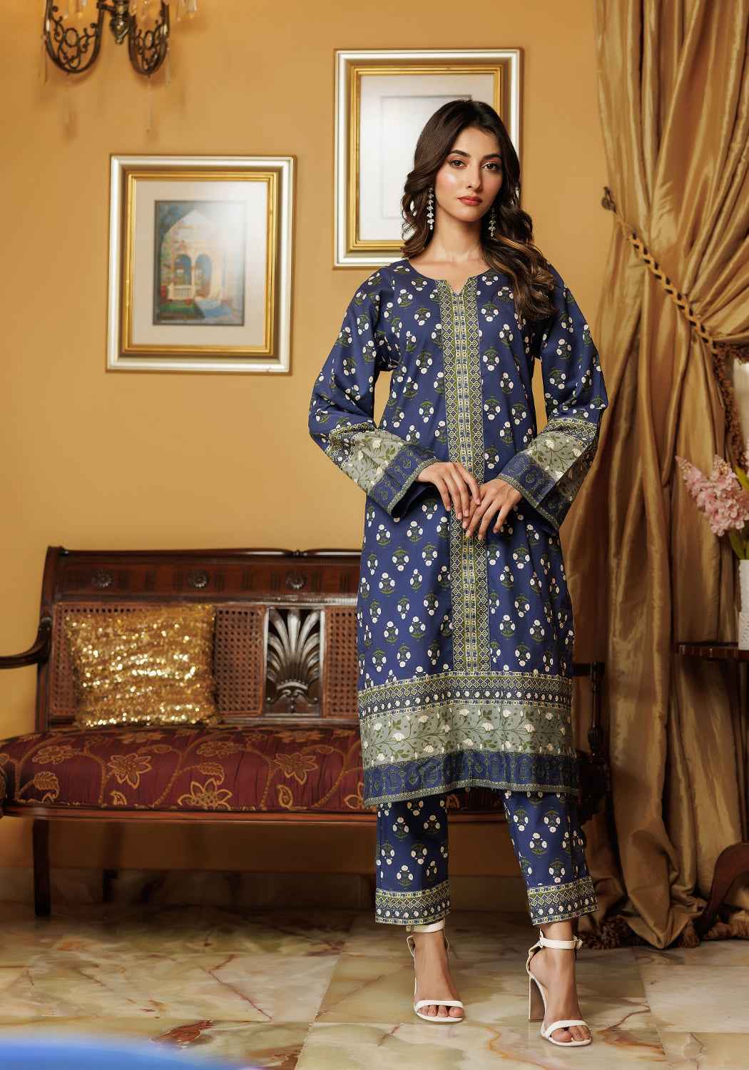 Zarasi.Pk Stitched 2 Piece Printed Lawn Collection'2025-Elysian Glade