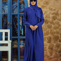 Hijabi.Pk Cobalt Grace Abaya - Skyline