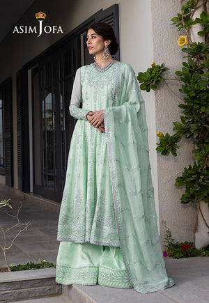 Asim Jofa Mera Haseen Jora - RTW Ajjh-04 Embroidered Chiffon 3 Pcs