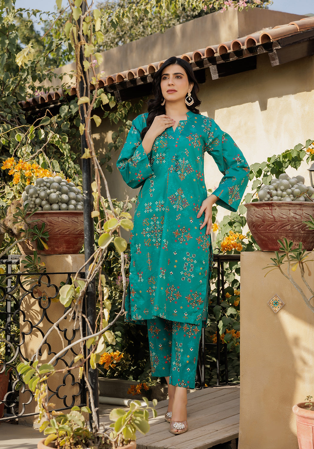 Zarasi.Pk Stitched 2 Piece Printed Lawn Collection'2025-Meadow Spark