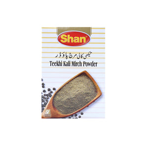 Shan Teekhi Kali Mirch Powder 25g - Snapcart.pk