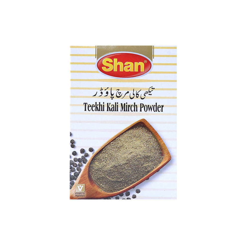 Shan Teekhi Kali Mirch Powder 25g - Snapcart.pk
