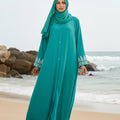 Hijabi.Pk Sea Breeze Finesse Abaya - Signature