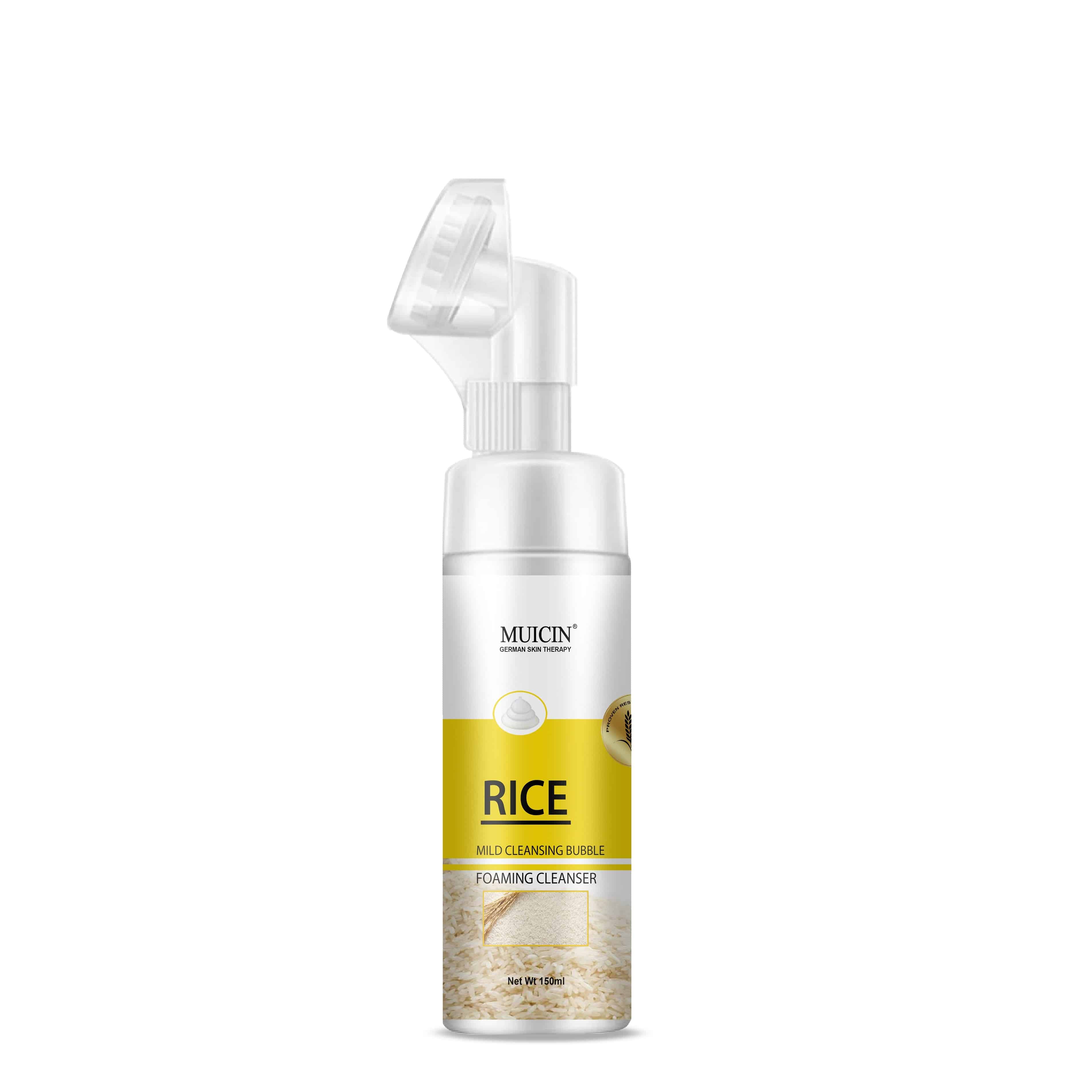 MUICIN - Rice Mild Cleansing Bubble Foaming Facial Cleanser - 150ml - My Store
