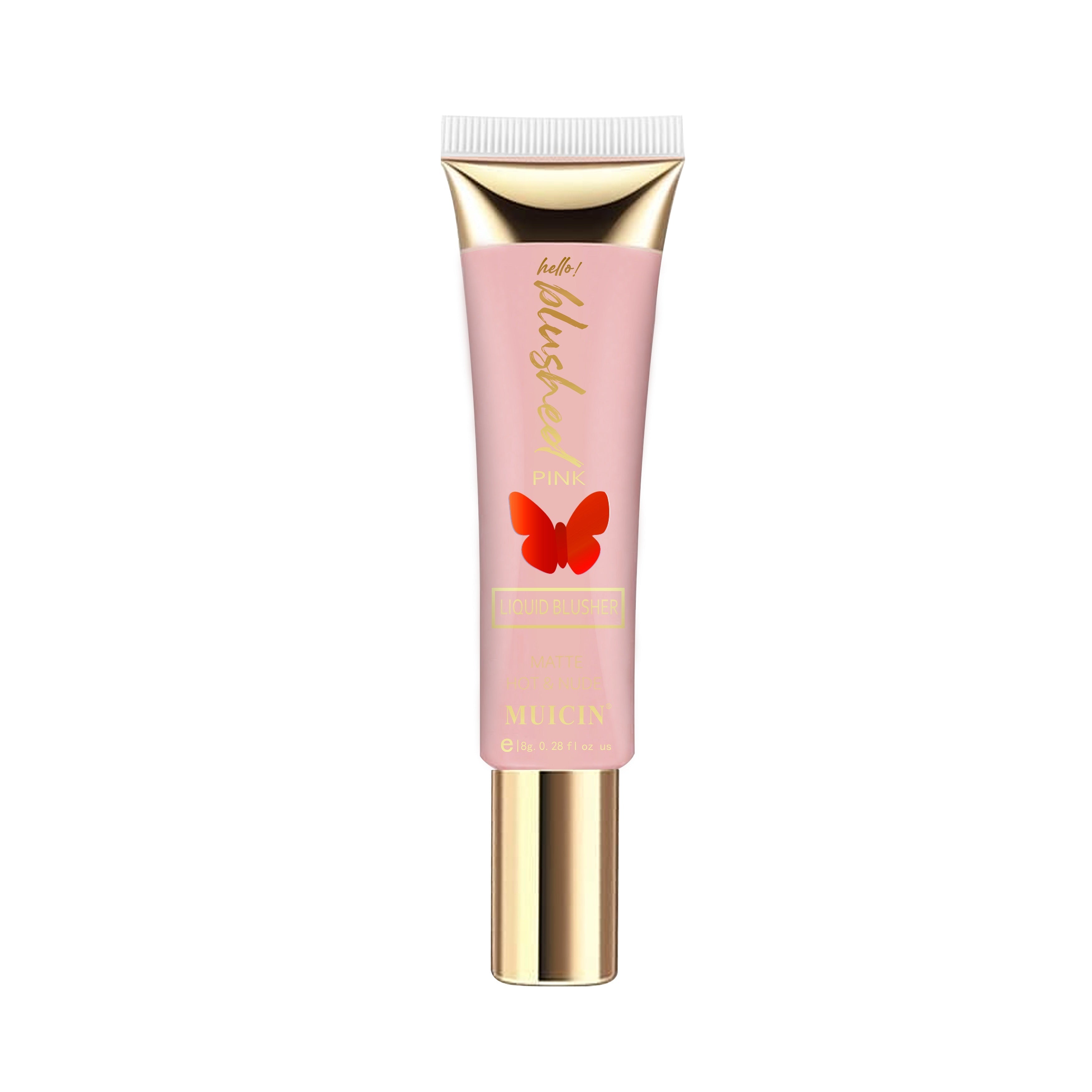 MUICIN - Butterfly Pink Blusher Tube - 8g
