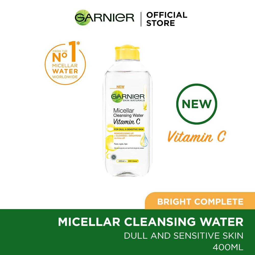 Garnier Vitamin C Micellar Makeup Cleansing Water 400 Ml