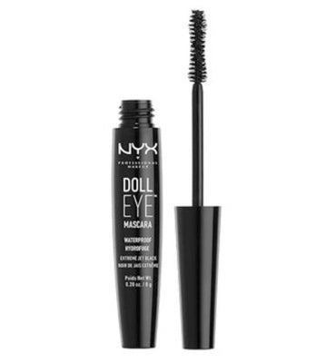 NYX Professional Makeup- Doll Eye Mascara Waterproof 03 Jet Black