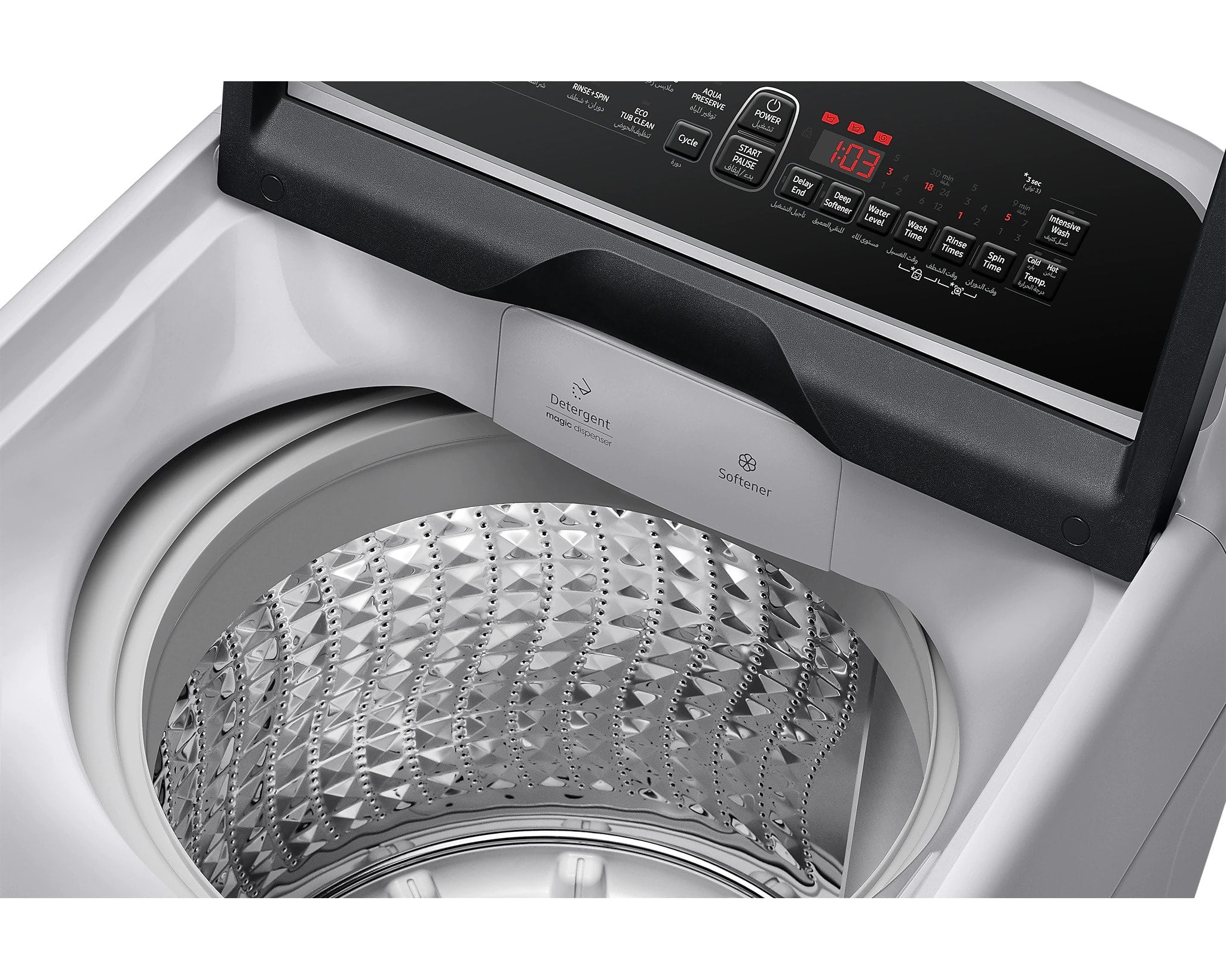 WA11T5260BY Samsung Full Auto Top Loading Washer 11Kg - My Store