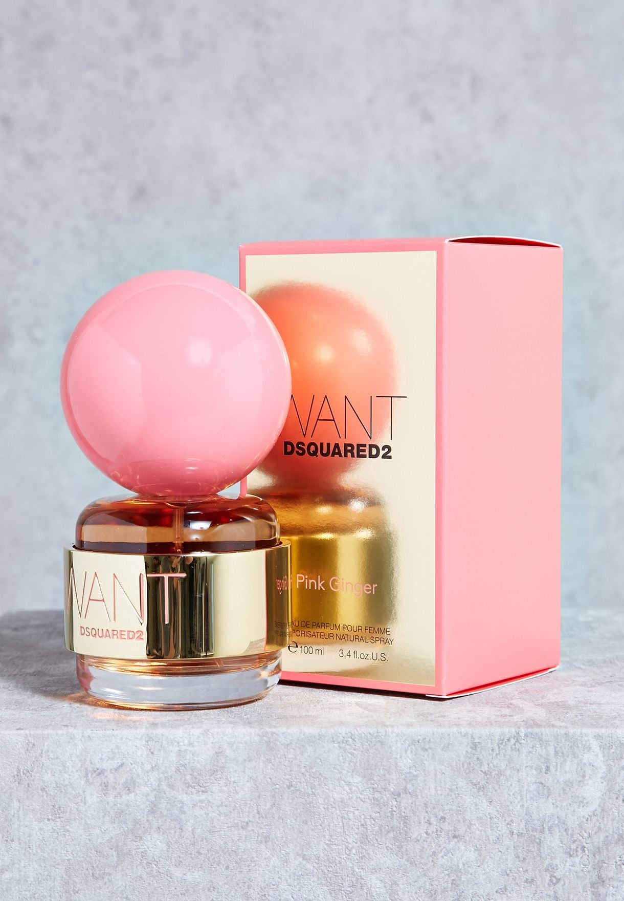 Dsquared 2 Want Pink Ginger For Men EDP 100 ML