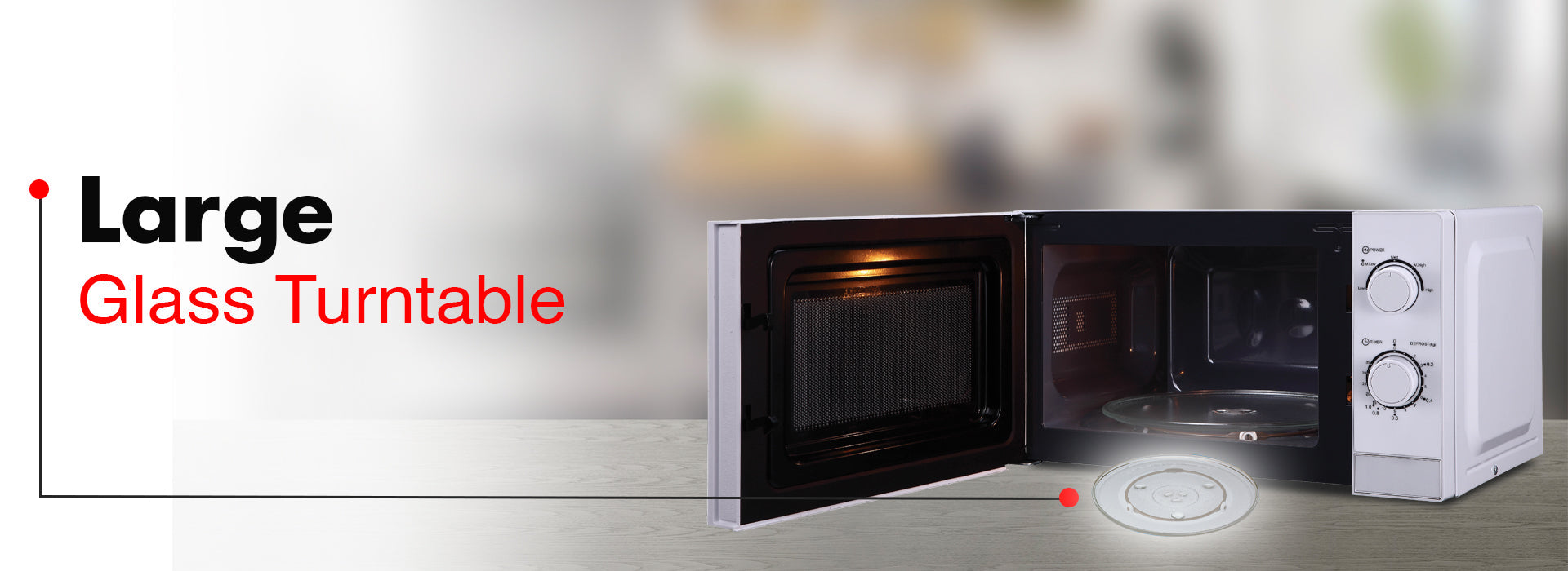 Homage Microwave Oven (HMSO-2017W) - 20 Liters - Snapcart.pk