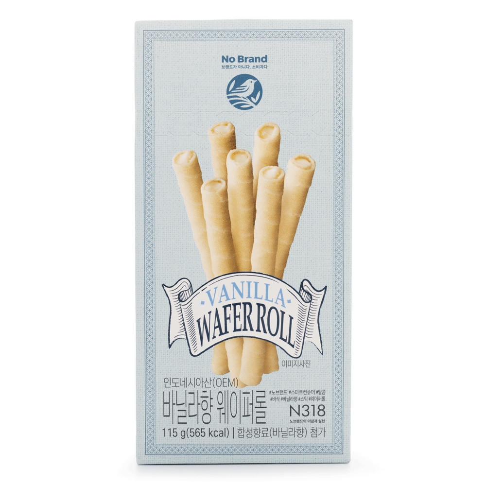 Vanilla Wafer Roll 115g