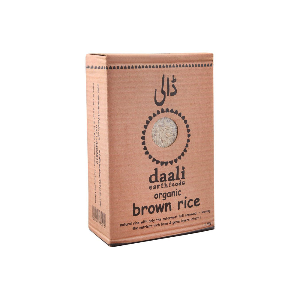 Daali Organic Brown Rice 1kg - Snapcart.pk