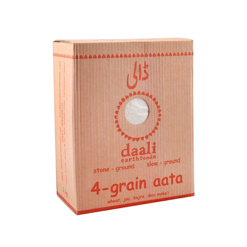 Daali 4 Grain Flour 2kg - Snapcart.pk