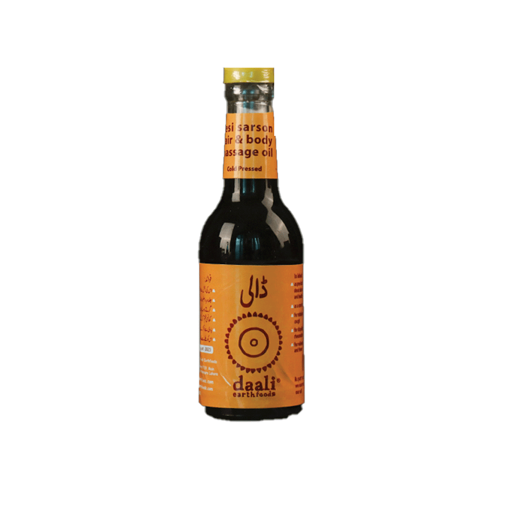 Daali Hair & Body Massage Oil Sarson 250ml - Snapcart.pk