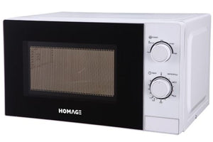 Homage Microwave Oven (HMSO-2017W) - 20 Liters - Snapcart.pk